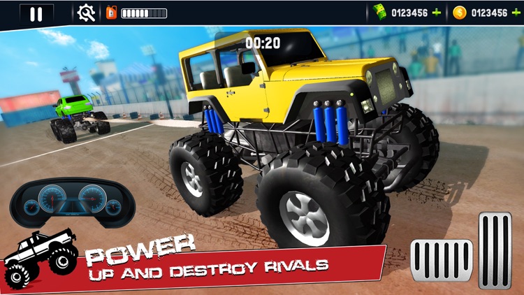 Monster Trucks Tug of War Sim screenshot-3