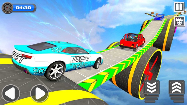 Fearless Racing Car Stunts