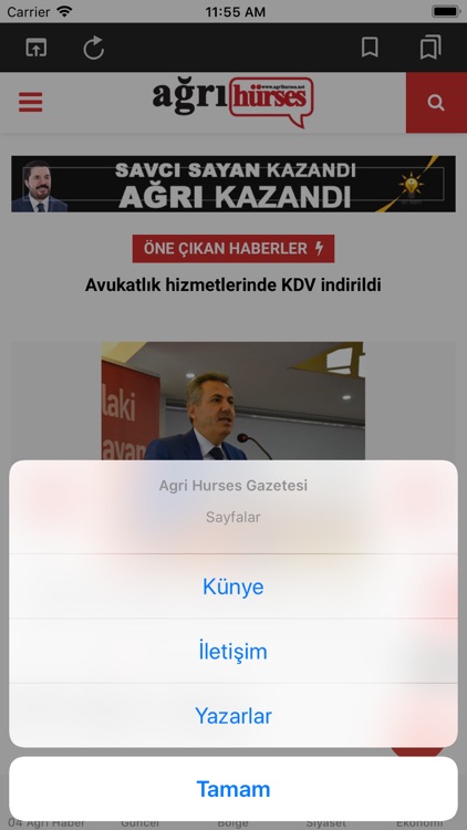 Ağrı Hürses Gazetesi