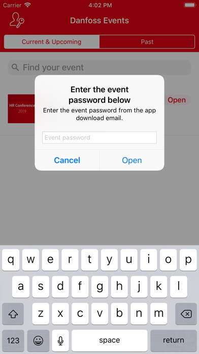 How to cancel & delete Danfoss Events from iphone & ipad 2