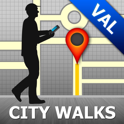 Valletta Map & Walks (F)
