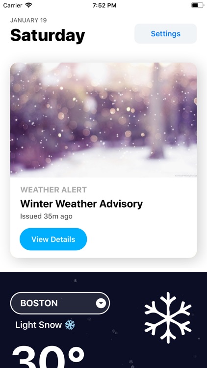Weather` screenshot-0