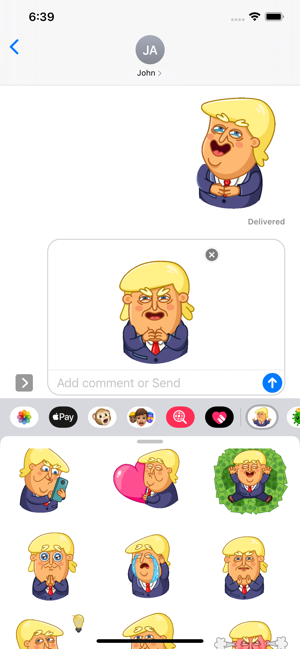 Trump Animations Stickers(圖2)-速報App