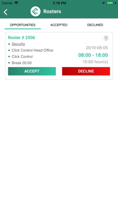 Click Control App screenshot 3