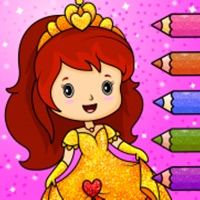 Princess Games  Coloring Book