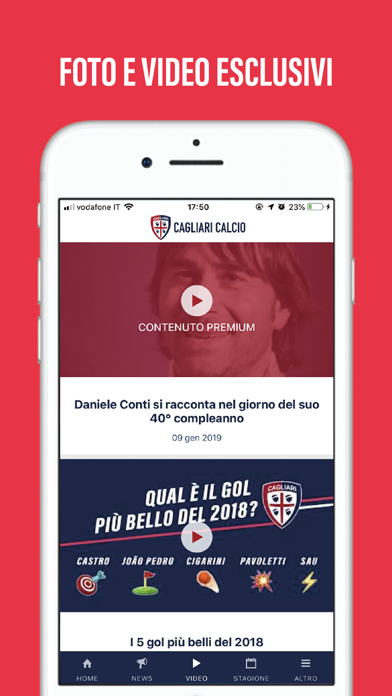 Cagliari Calcio screenshot 4