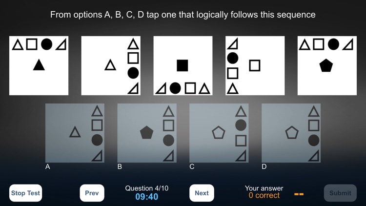 Abstract Reasoning Test (Lite)