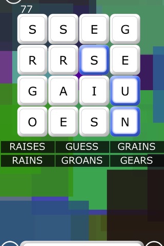 Woggle HD - Word Game screenshot 3