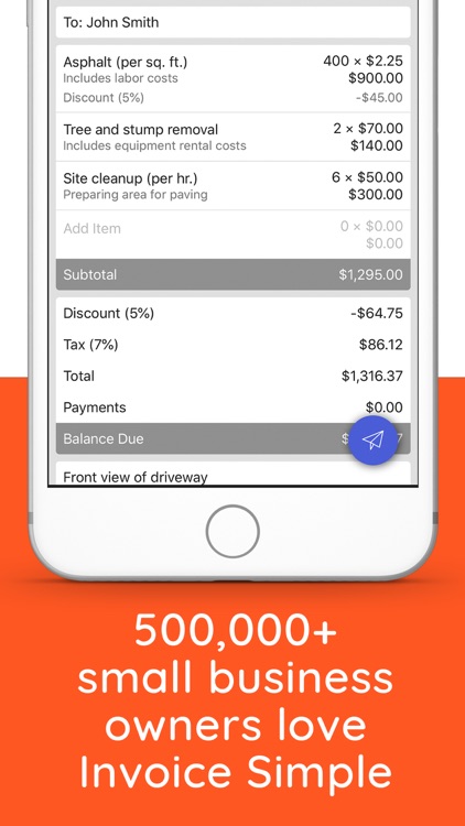 Invoice Simple, Estimate Maker screenshot-8