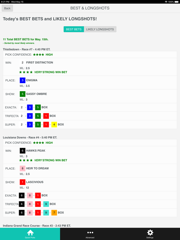 Horseplayer Toolkit (HPT) - Do you want to cash more tickets?  Stop guessing and start using the stats that matter.  Horseplayer Toolkit’s Free Quick Picks do the work for you! screenshot
