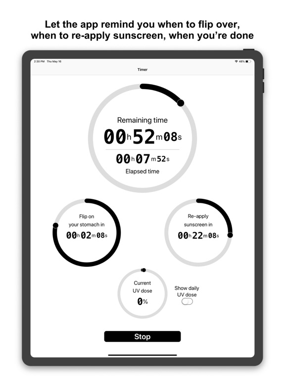 Sola: Sun UV & Vitamin D Timer screenshot 2