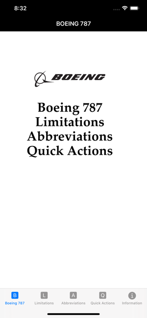 B787 Limitations Quick Actions(圖1)-速報App