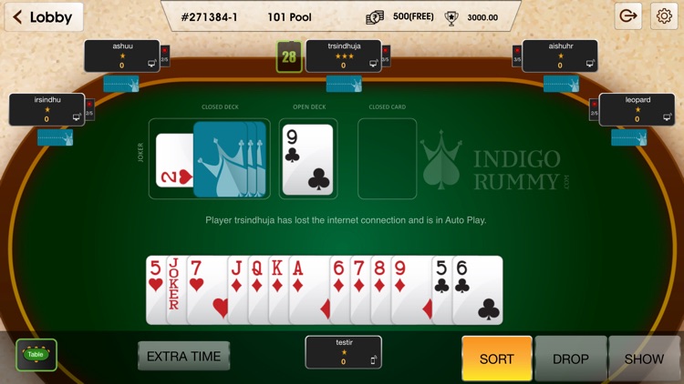 Indigo Rummy