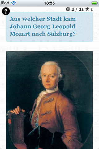 Mozart Geburtshaus Quiz screenshot 2