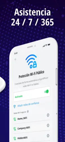 Screenshot 9 VyprVPN: privacidad en línea iphone