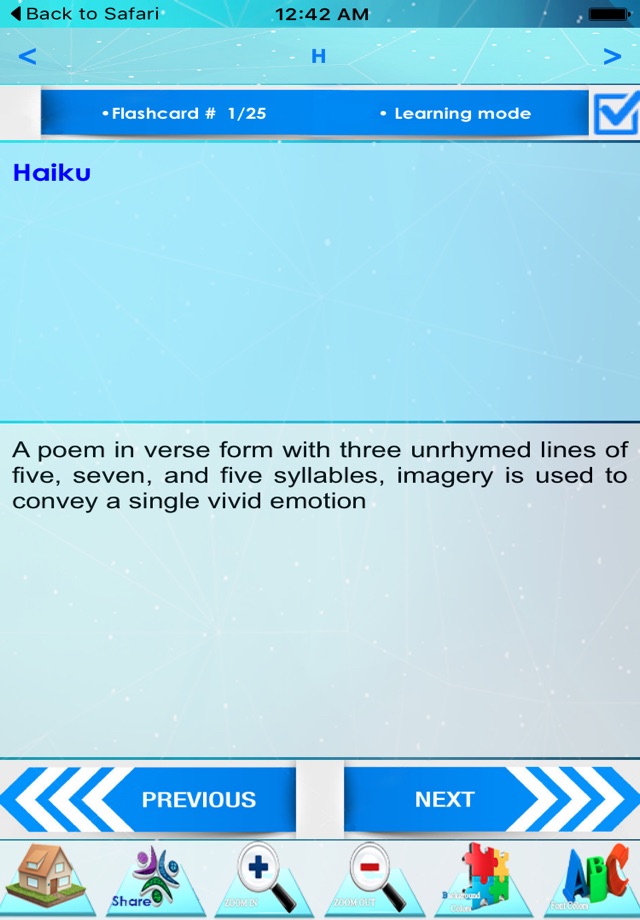 Literary Terms & Essays Quiz screenshot 2