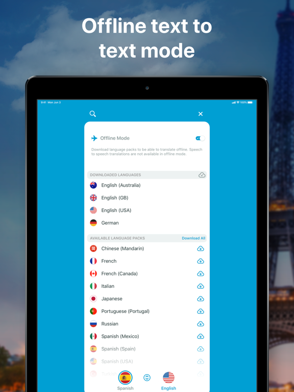 Speak & Translate － Free Live Voice and Text Translator with Speech and Dictionary screenshot