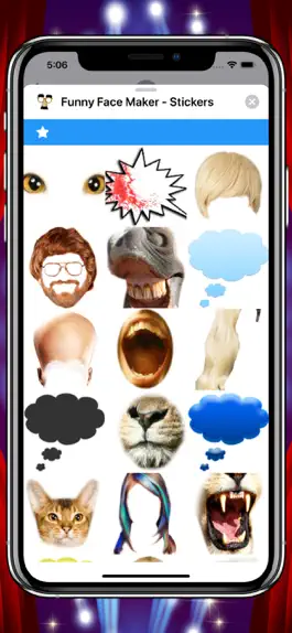 Game screenshot Funny Face Maker - Stickers hack