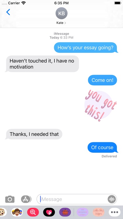 Cute Motivational Stickers