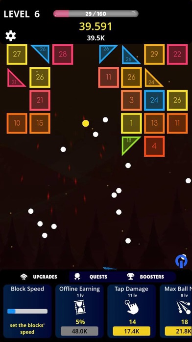 Bricks Breaker and Balls screenshot 4