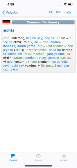 Game screenshot iPolyglot Azerbaijani - German apk