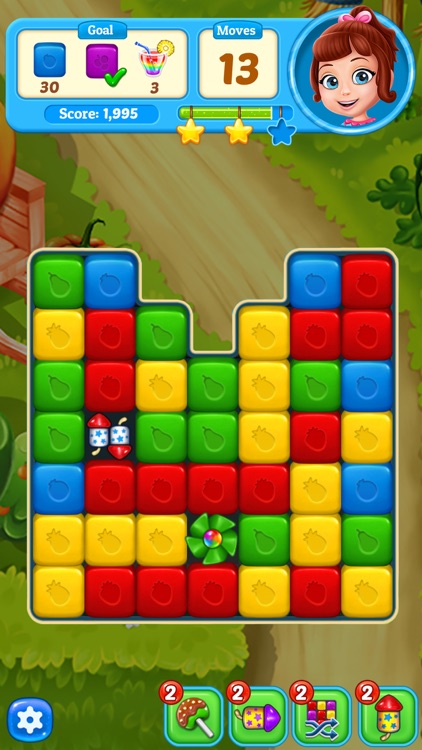 Fruit Cube Blast: Match 3 Game screenshot-6