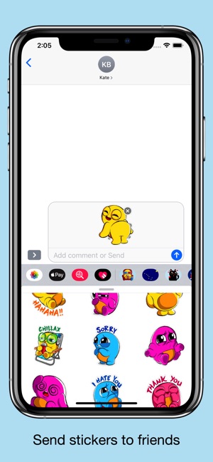 Boo emoji - weird stickers(圖4)-速報App