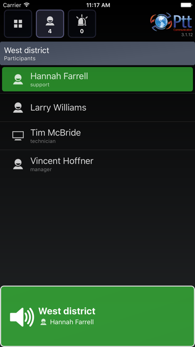 Screenshot #3 pour Ptt Communication