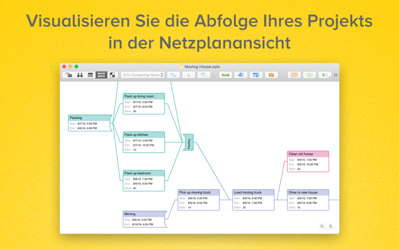 OmniPlan 3 Enterprise screenshot 3