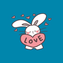 super cute rabbit stickers