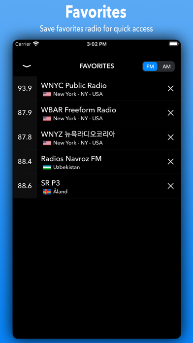 Radio App - Simple Radio Tuner screenshot 3