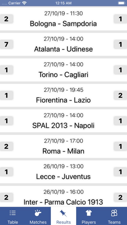 InfoLeague - Italian Serie A screenshot-3