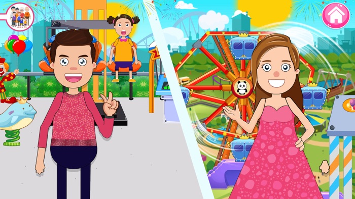 微型 镇： 夏季 主题 公园