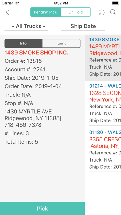 Listaso Warehouse Inventory screenshot 2