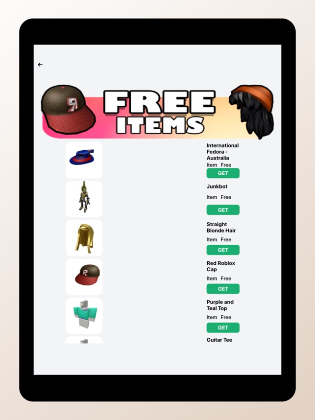 Popular Skins For Roblox On The App Store - is roblox free on ipad