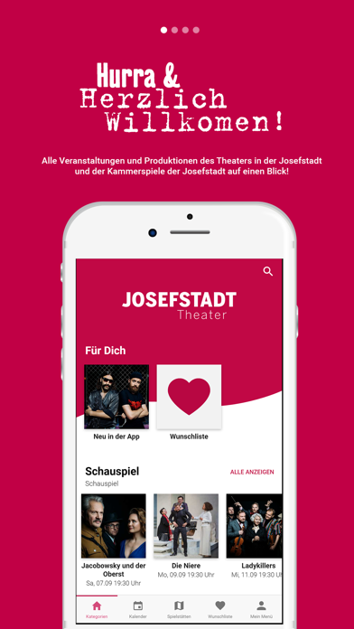 How to cancel & delete Josefstadt Theater from iphone & ipad 1