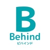 Behind