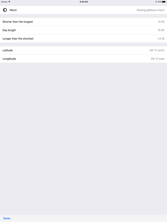 Calendarium – Everything about this day screenshot