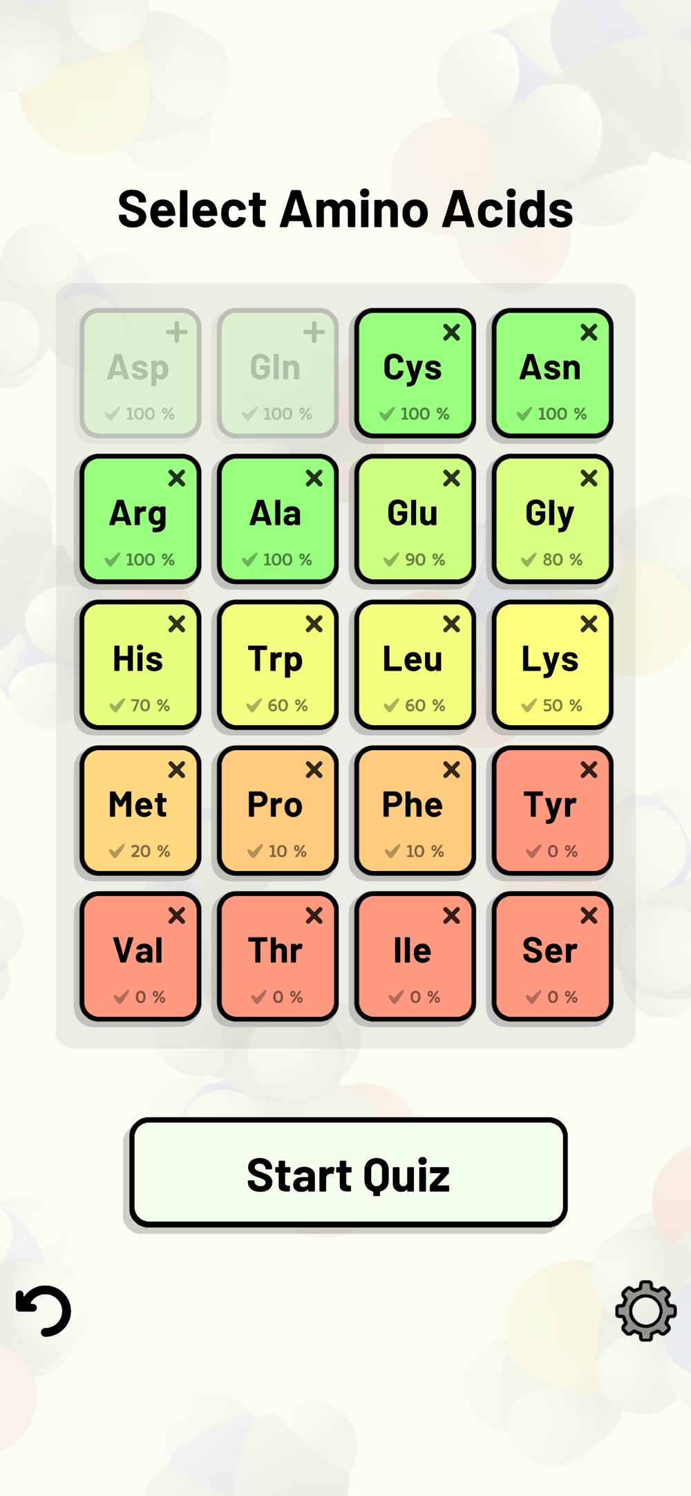Amino Acid Quiz hack tool