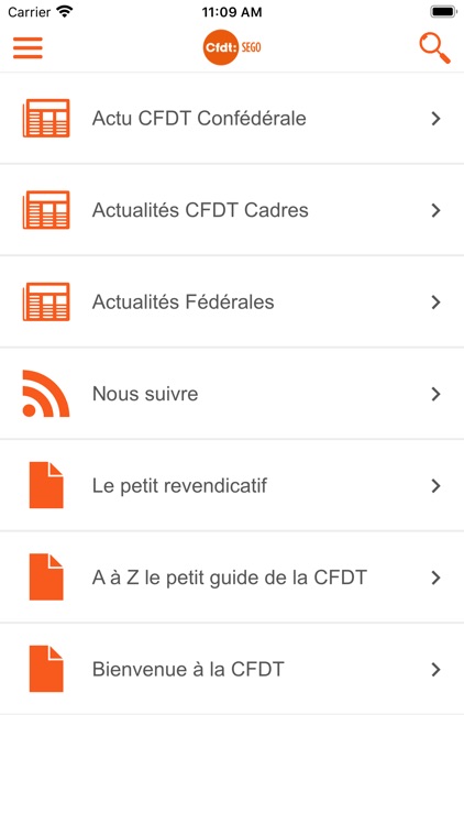 CFDT SEGO screenshot-4