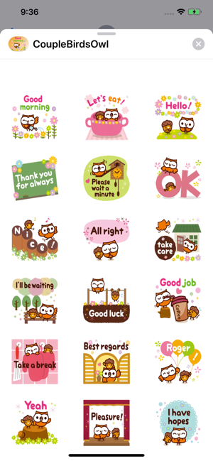 Couple Birds Owl(圖1)-速報App