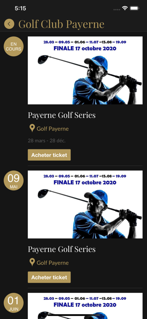 Golf Club Payerne(圖3)-速報App