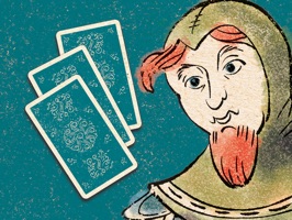 A full Marseille-style pip deck with beautiful 18th-century art you can use in your very own digital readings with friends