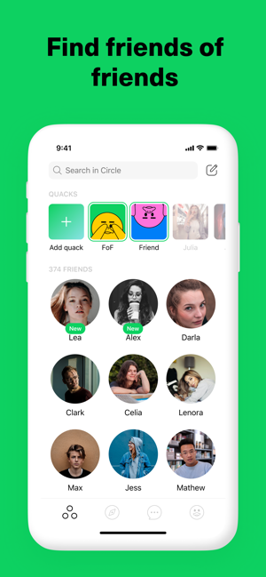 Quack: Find friends of friends(圖1)-速報App