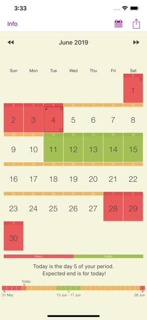 My Period Calendar(圖7)-速報App