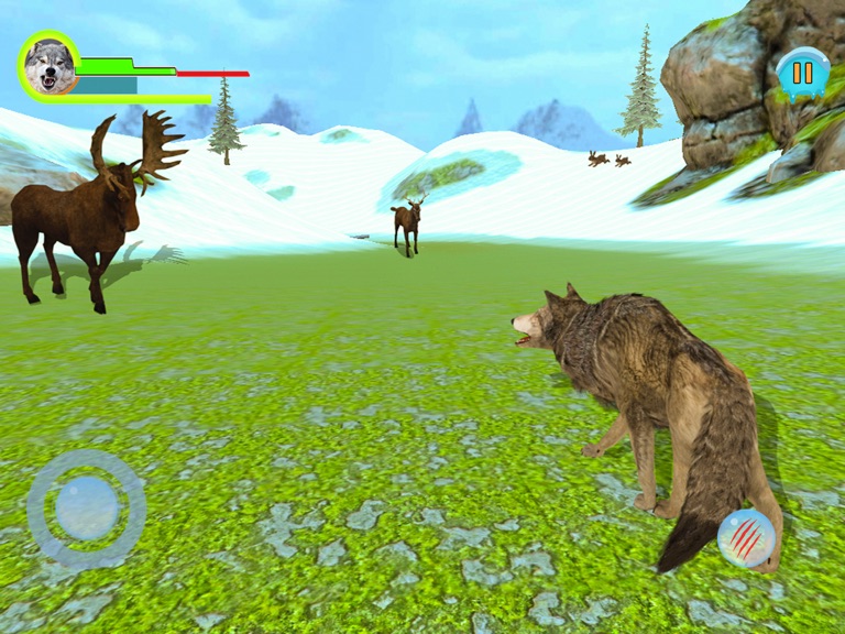 【图】The Angry Wild Wolf Simulator(截图3) 【图】The Angry Wild Wolf Simulator(截图3)