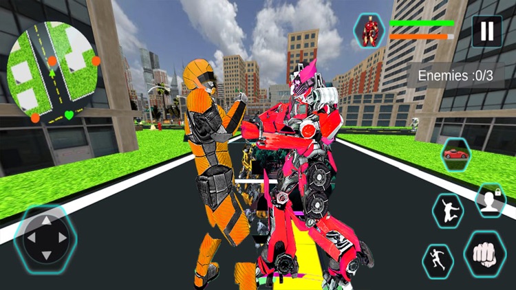 Mech Warrior Robot Transformer