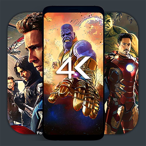 4K Superheroes Wallpapers iOS App
