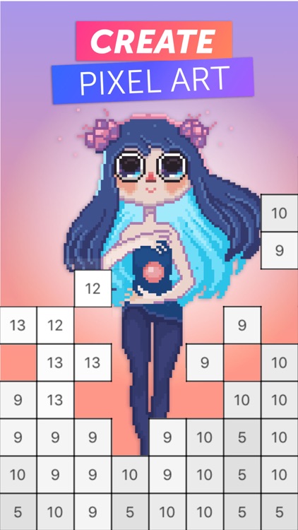 PixelArt Color by Number Game