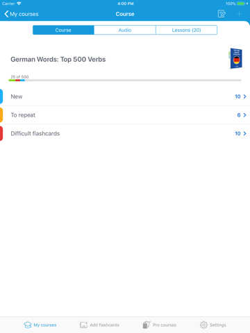 Learn German: VocApp Language screenshot 2